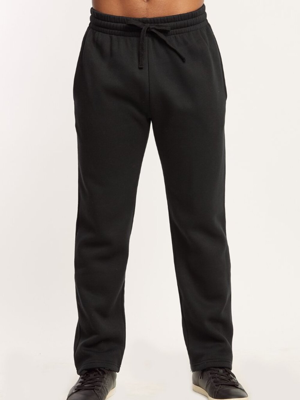 $15 SALE Men's Knocker Medium Weight Fleece Sweatpants - Black